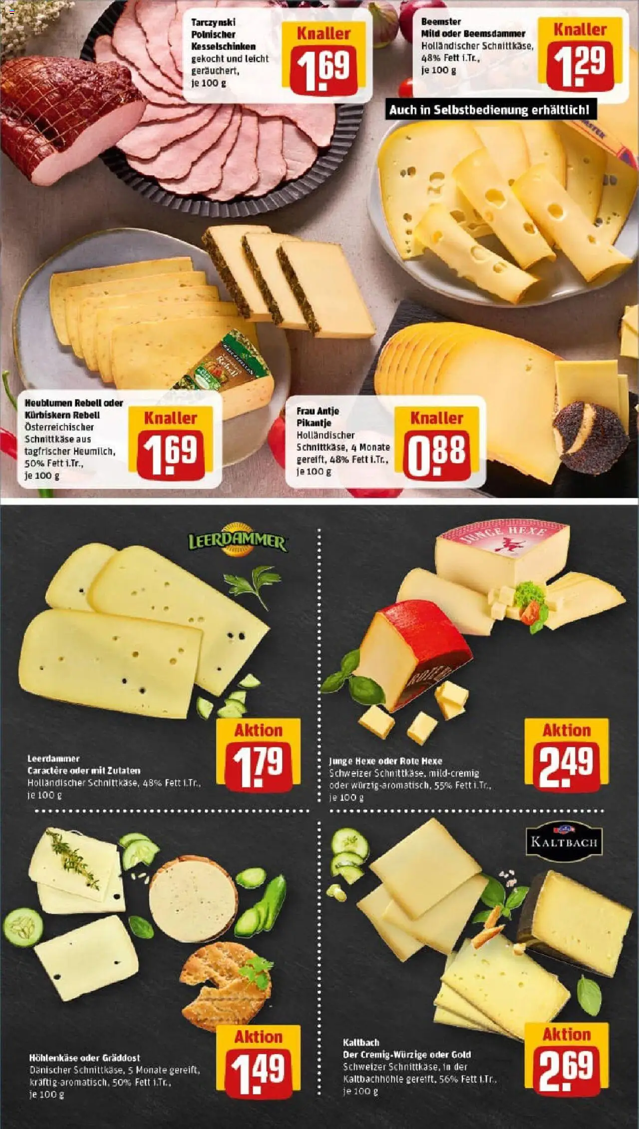 Rewe prospekt Bottrop	 – gültig ab 13.10.2025 | Seite: 9 | Produkte: Leerdammer