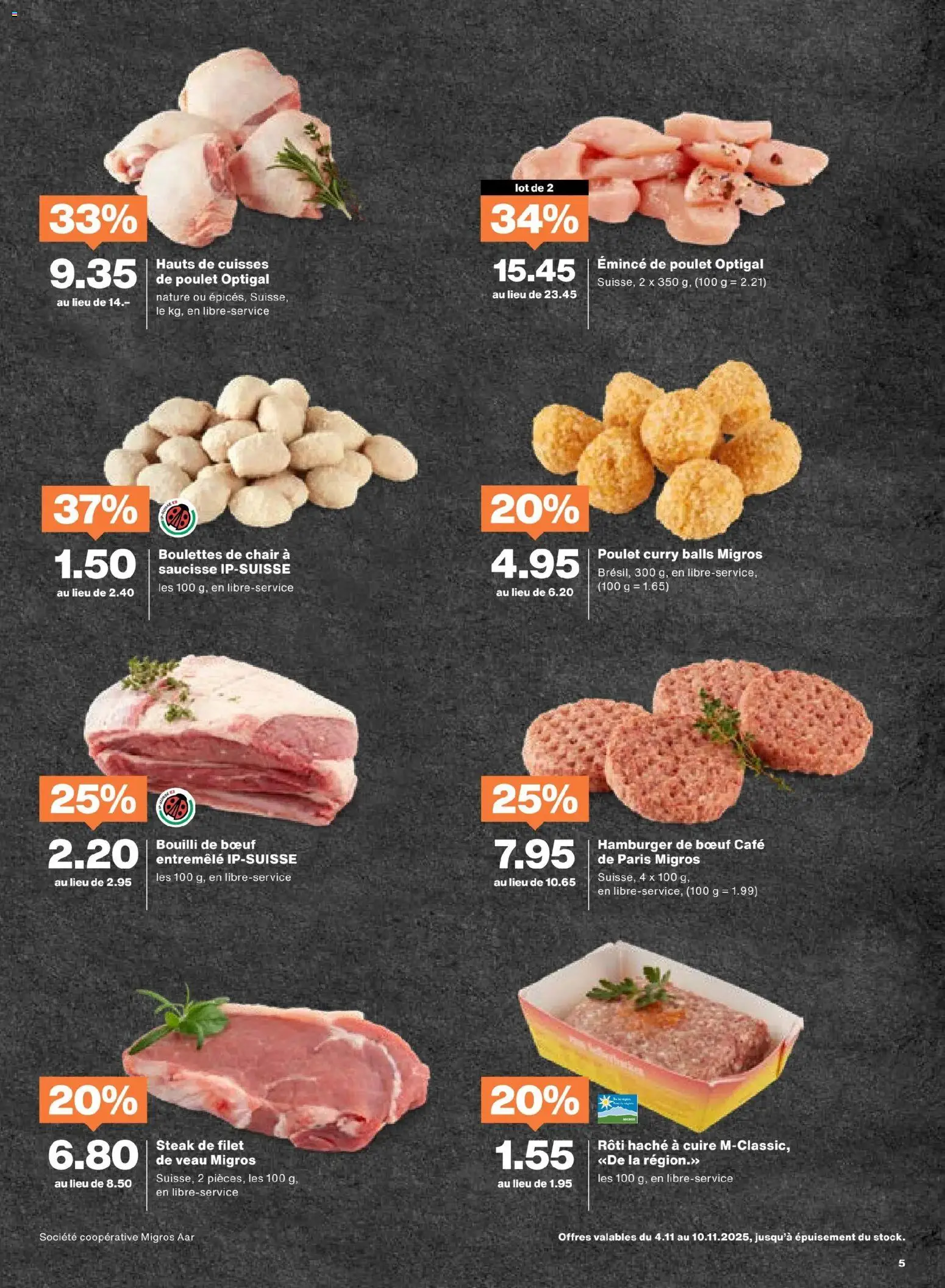 Migros Aktionen FR – gültig ab 04.11.2025 | Seite: 5