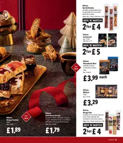 Preview of Lidl - Happy Christmas valid from 06.11.2025 | Page: 43 | Products: Butter, Nuts, Cookies, Almonds