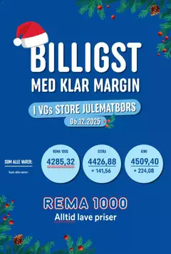 Forhåndsvisning av Rema 1000 kundeavis gyldig fra 08.12.2025