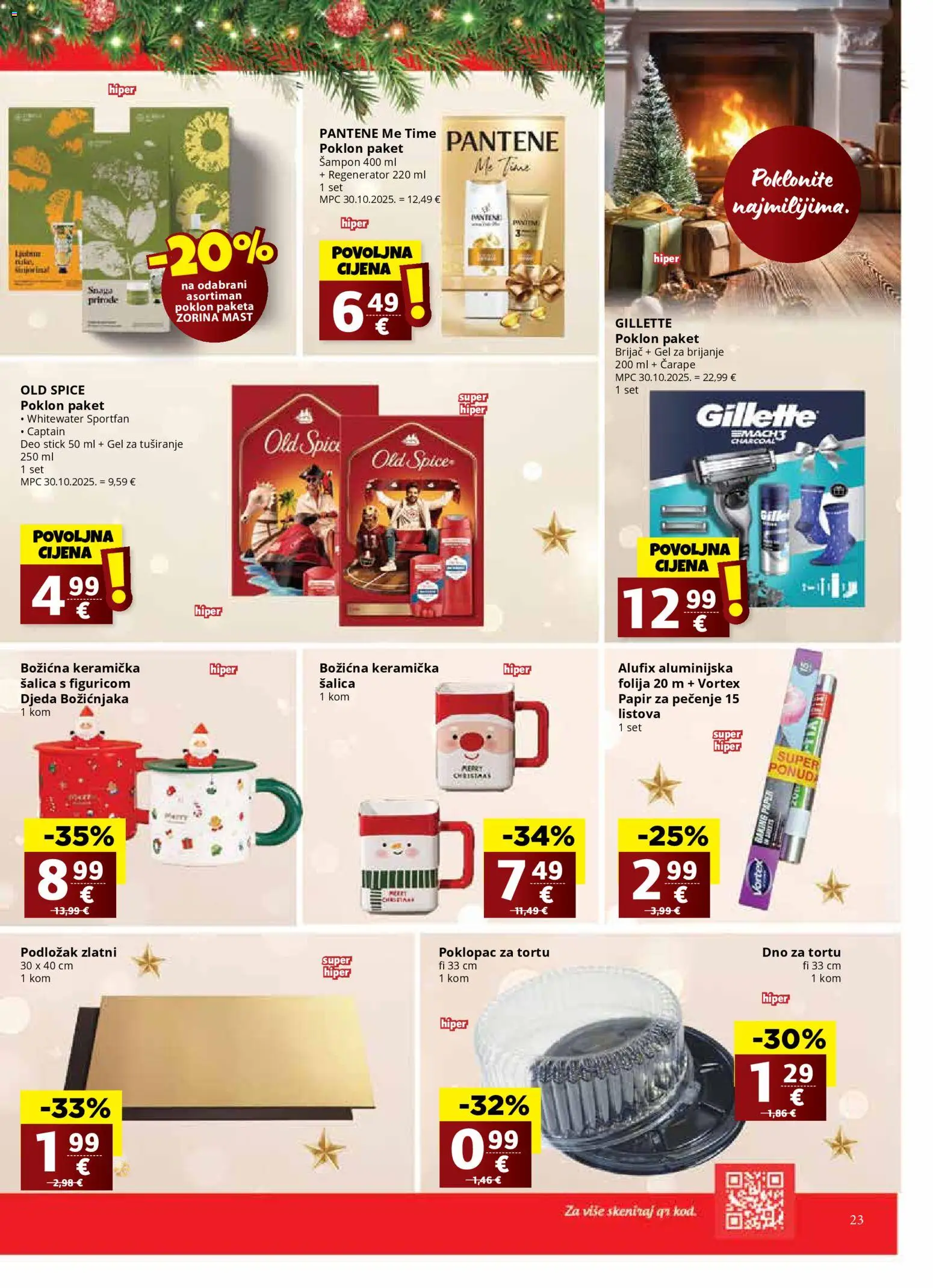 Ribola katalog | vrijedi od 17.12.2025 | Stranica: 23 | Proizvodi: Regenerator, Gel za tuširanje, Papir za pečenje, Šalica