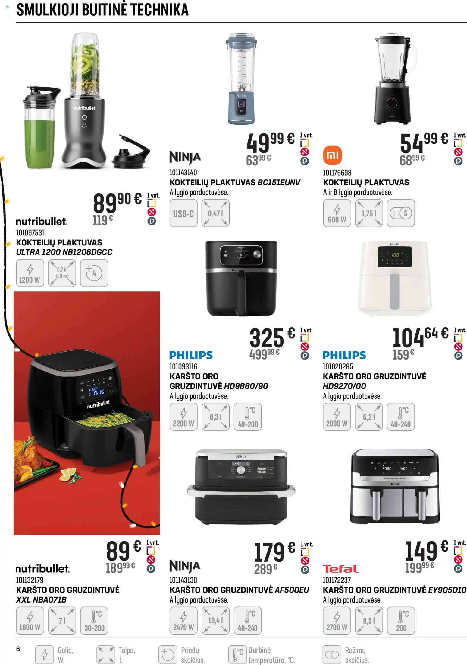 Senukai akcijos nuo 03.12.2025 | Puslapis: 6 | Prekių: Plaktuvas