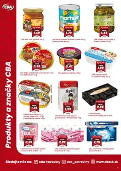 Nitrazdroj leták platný od 15.12.2025 | Strana: 16 | Produkty: Ryža, Krém, Med, Uhorky