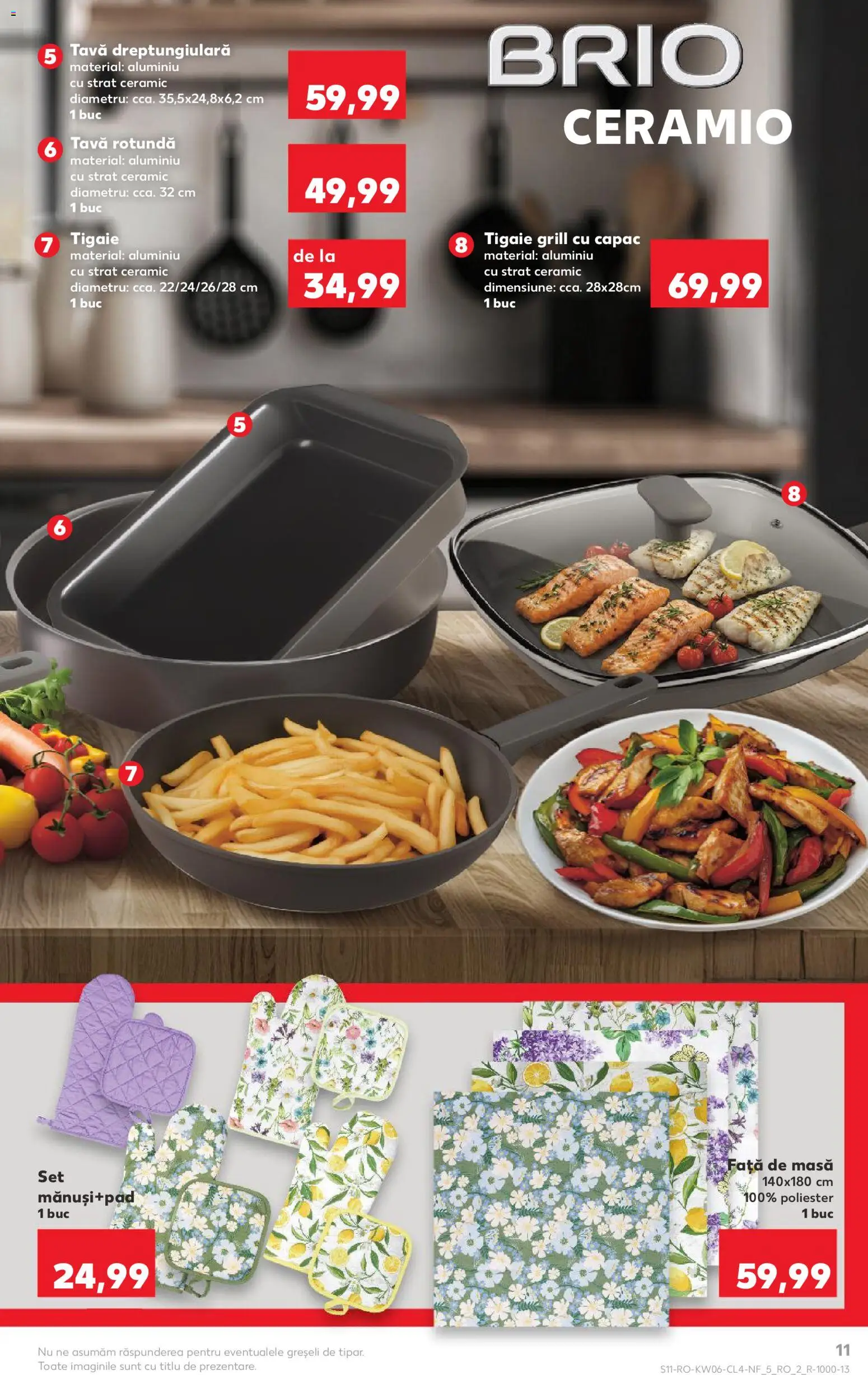 Kaufland RO akciós ujság - amely érvényes a következő dátumtól: 04.02.2026 | Oldal: 11 | Termékek: Grill