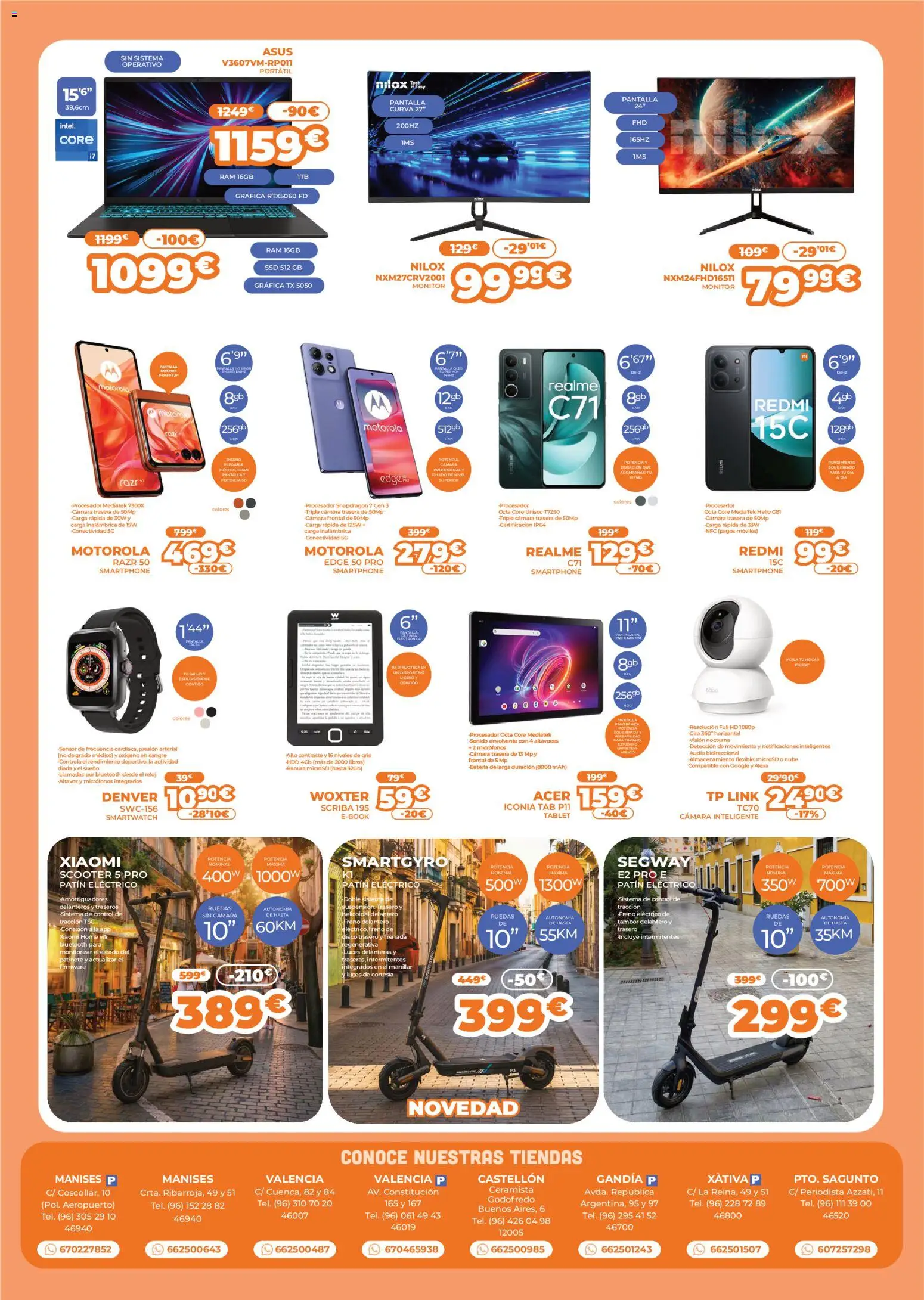 Pascual Martí folleto │ válido desde el 01.03.2026 | Página: 8 | Productos: Tablet, Monitor, Disco, Altavoz