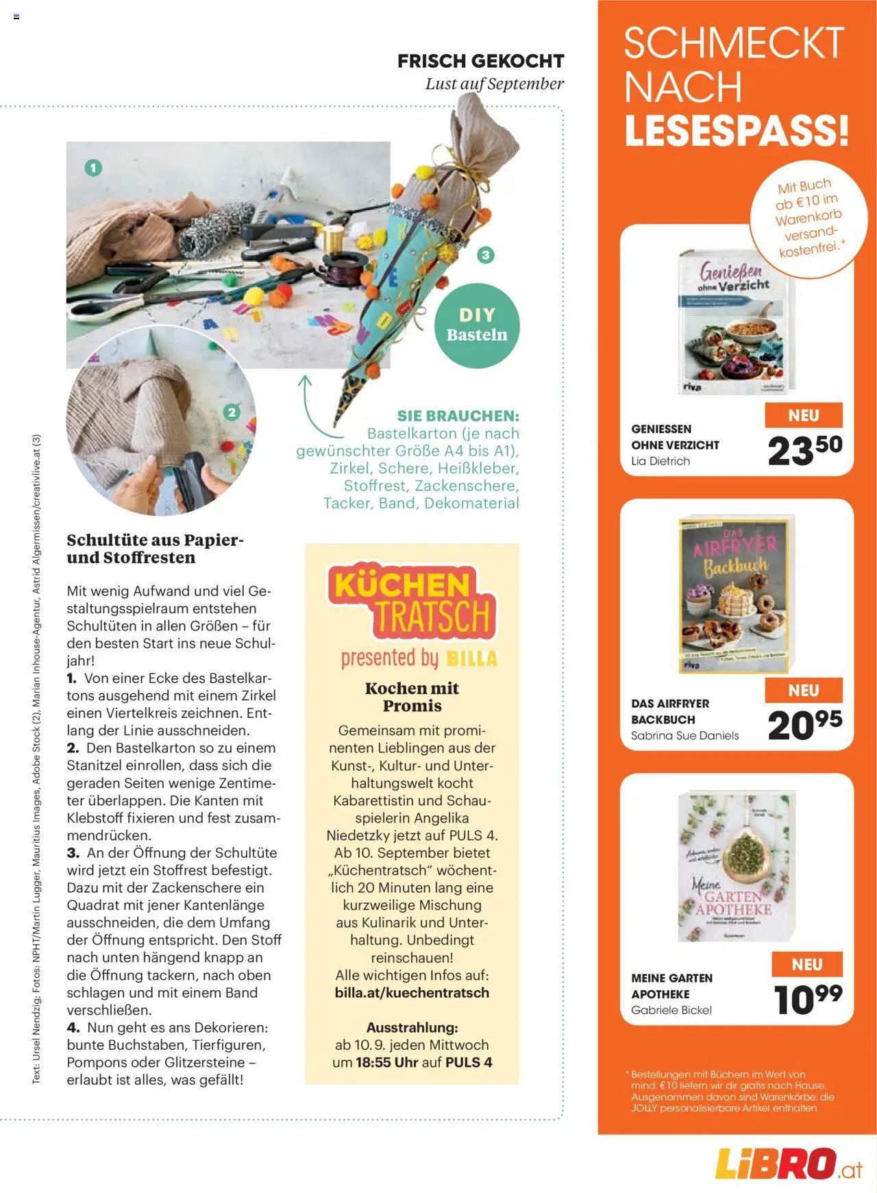 Billa Frisch Gekocht gültig ab 01.09.2025 | Seite: 13 | Produkte: Uhr