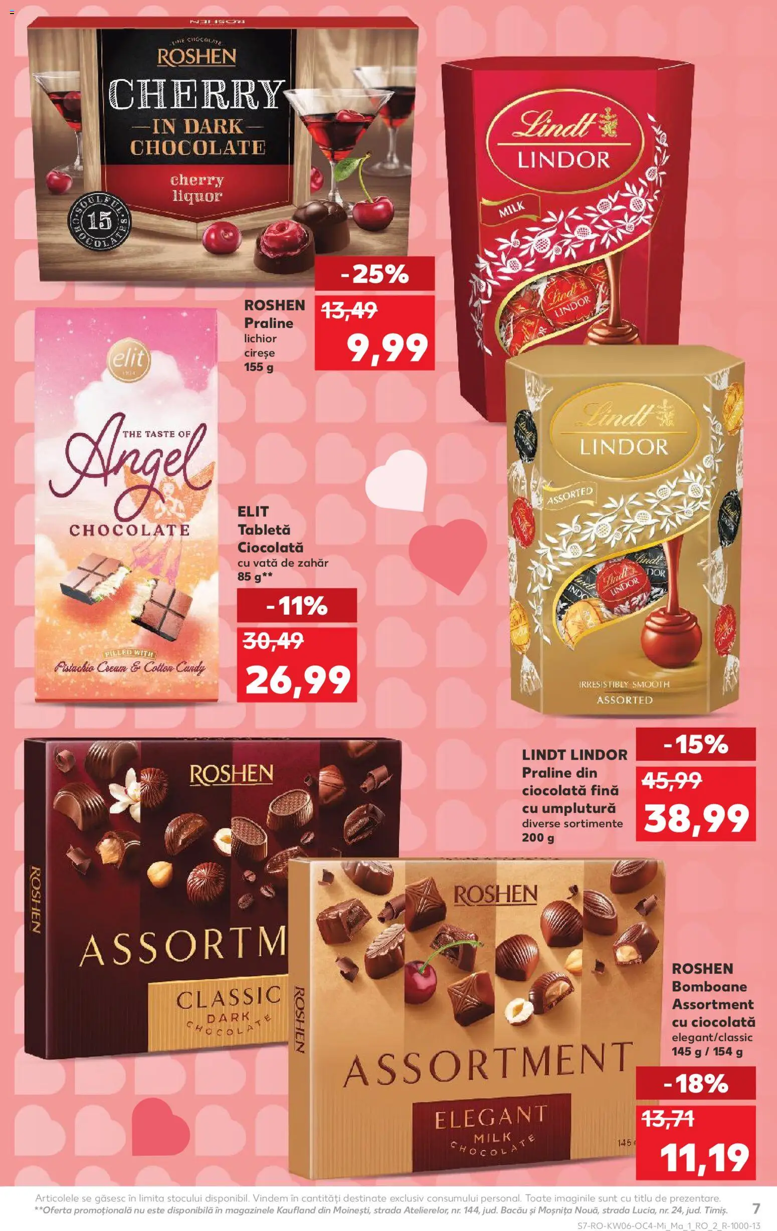 Noul catalog Kaufland – valabil de la 04.02.2026 | Pagină: 7 | Produse: Tabletă, Ciocolată, Cireșe, Zahăr