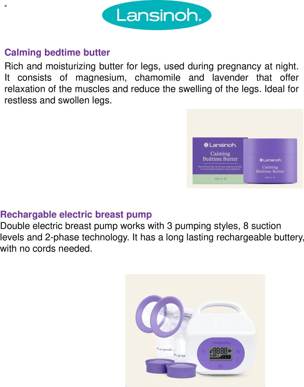 ZORPAS MIKY Baby Centre Κατάλογος Lansinoh – σε ισχύ από 27.06.2025 | Σελίδα: 17