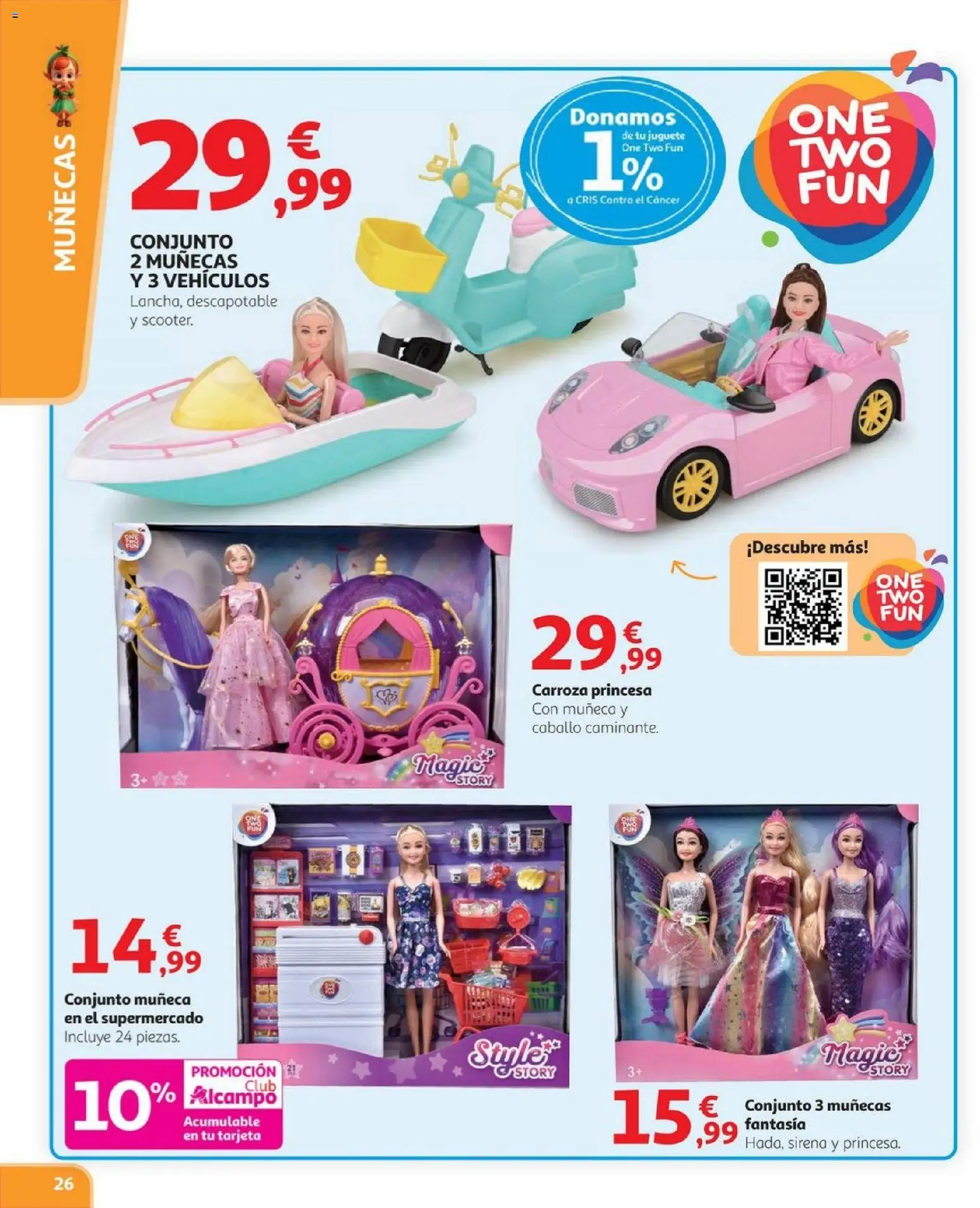 Alcampo - Juguetes HG Cat │ válido desde el 03.11.2025 | Página: 26 | Productos: Muñeca