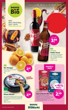 Denns BioMarkt Angebote ab 19.11.2025 gültig