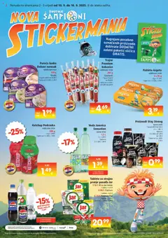 Spar katalog | vrijedi od 10.09.2025 | Stranica: 2 | Proizvodi: Pepsi, Šunka, Narezak, Jar
