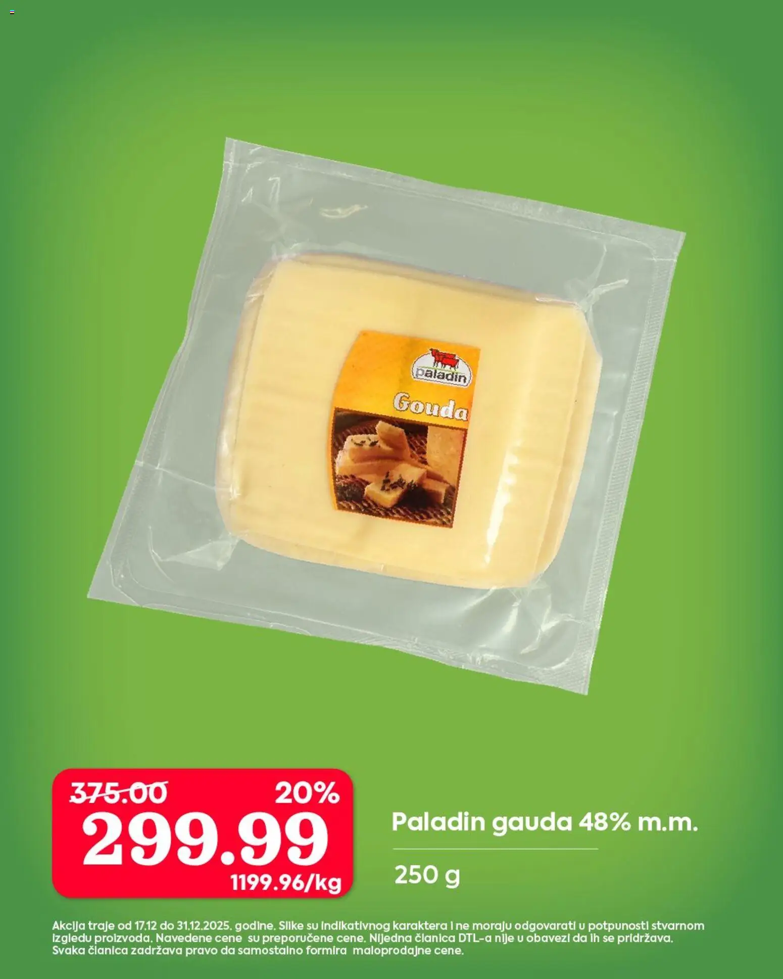 Senta Promet katalog - važi od 17.12.2025 | Strana: 3 | Proizvode: Gouda