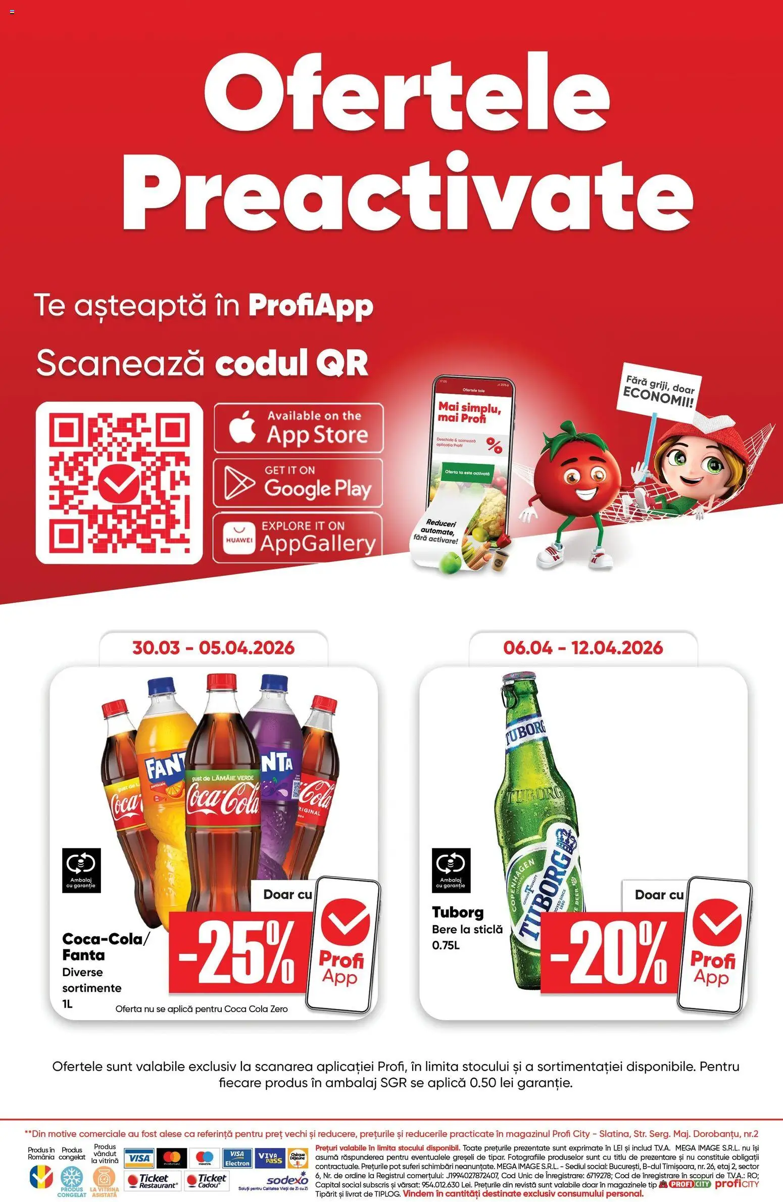 Noul catalog Profi – valabil de la 01.04.2026 | Pagină: 9 | Produse: Vitrină, Amerikan servis, Bere, Lămâie