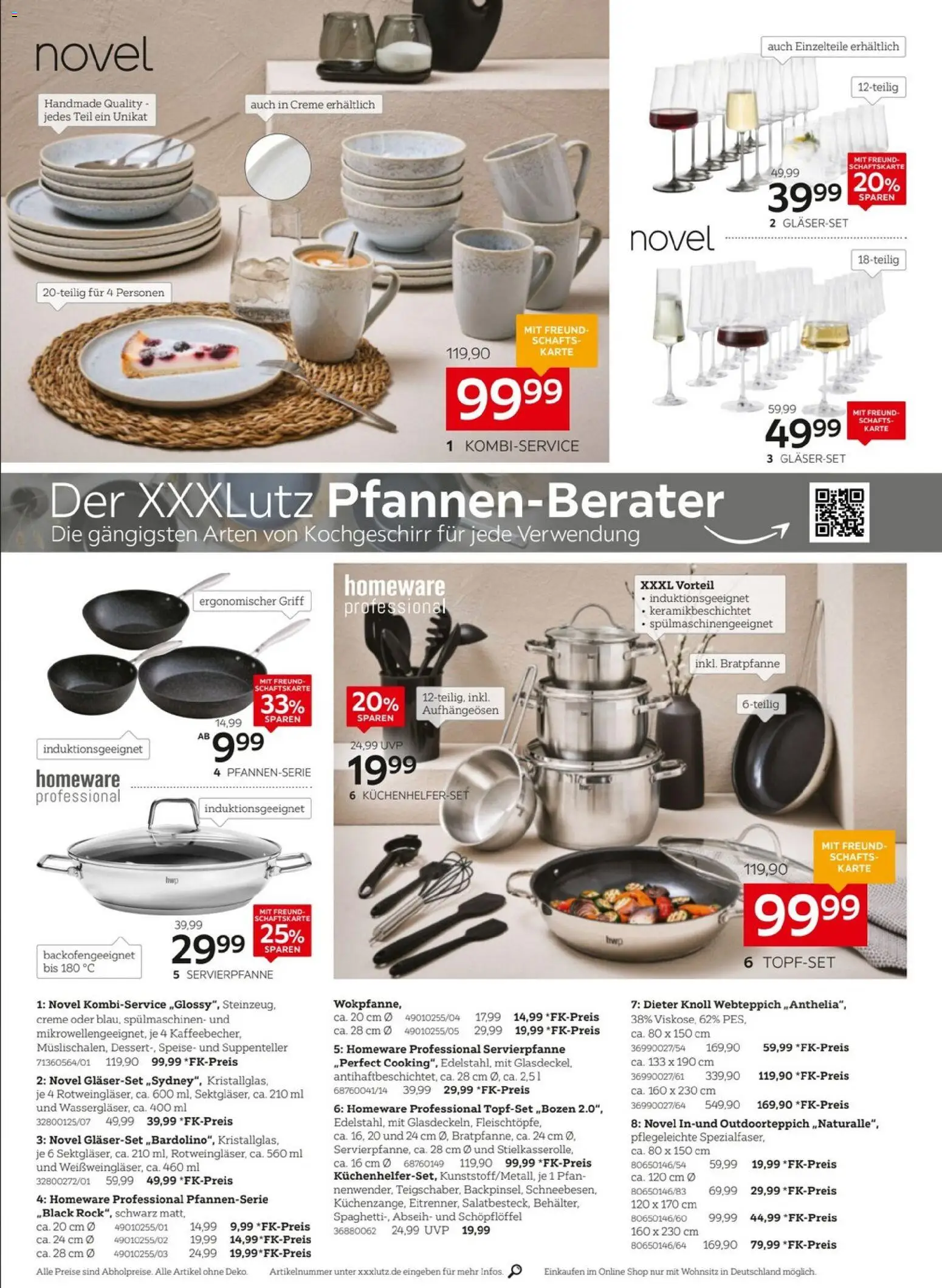 XXXLutz Wohnaccessoires II – gültig ab 11.04.2026 | Seite: 6 | Produkte: Creme