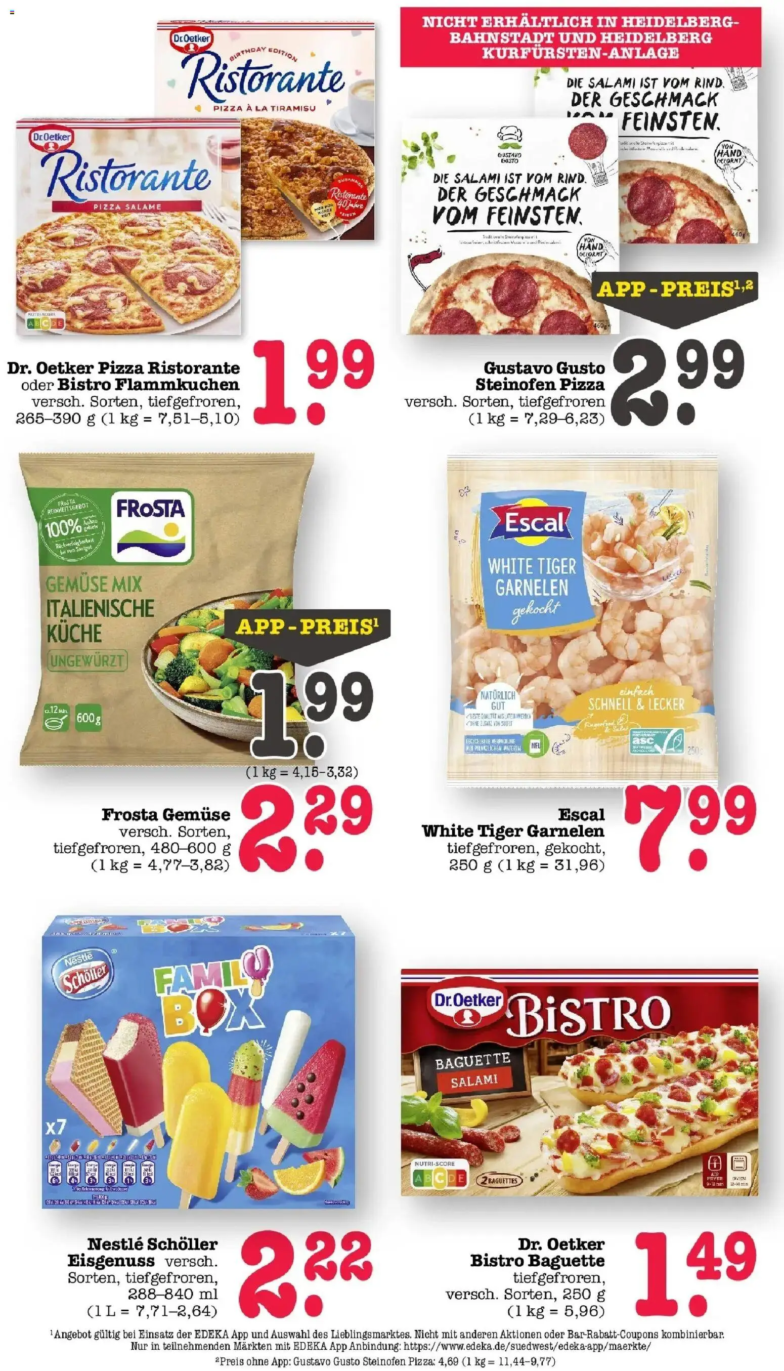 Angebote – gültig ab 16.03.2026 | Seite: 24 | Produkte: Ristorante, Baguette, Garnelen, Frosta