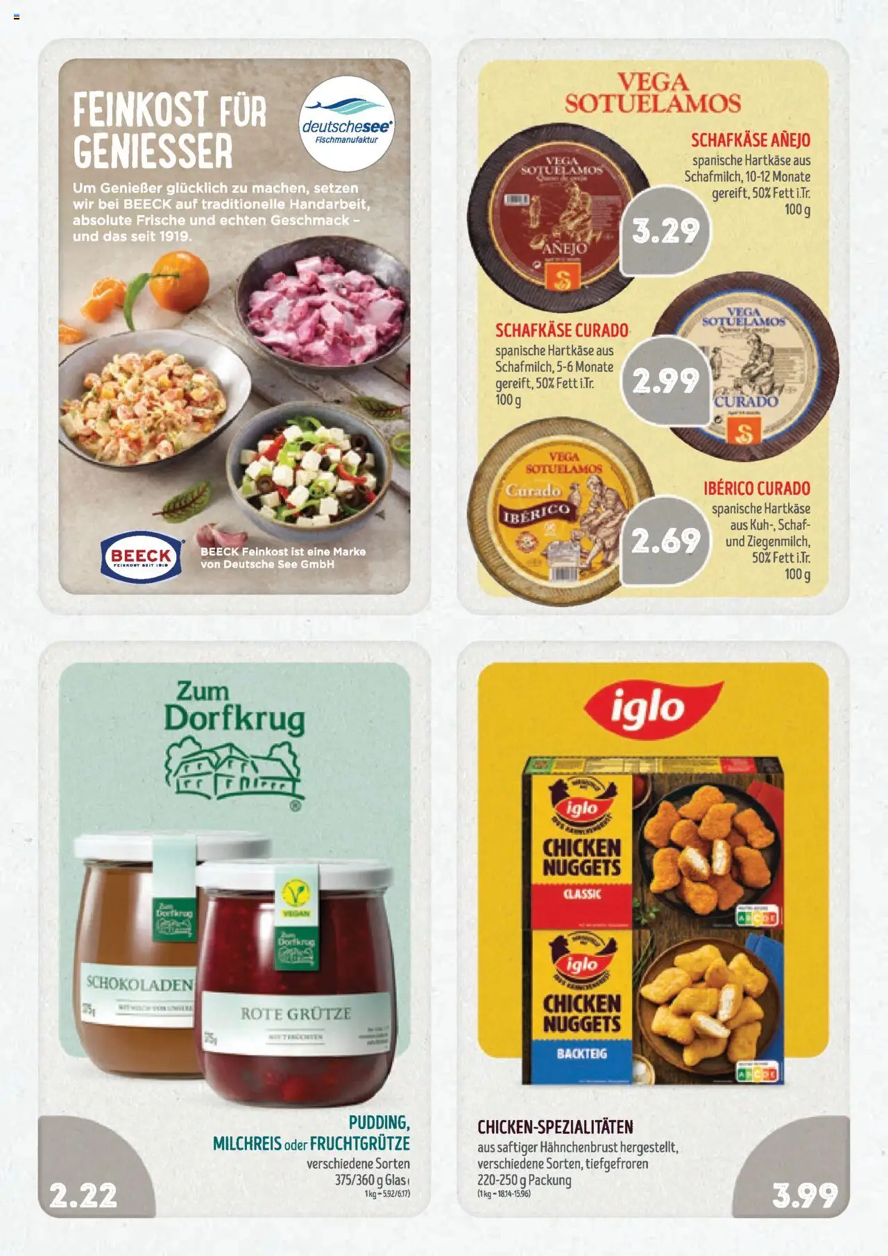 Edeka Struve Prospekt 	 – gültig ab 06.10.2025 | Seite: 14 | Produkte: Iglo, Hahnchenbrust