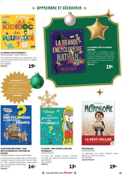 Auchan - Prévisualisation de Auchan - Un Noël d'histoires et d'émotions valide à partir de 05.11.2025 | Page: 21 | Produits: Livre