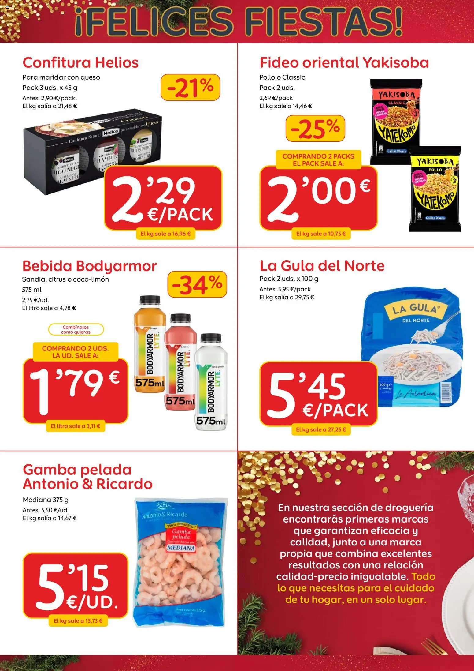AhorraMas folleto │ válido desde el 11.12.2025 | Página: 14 | Productos: Queso, Gamba