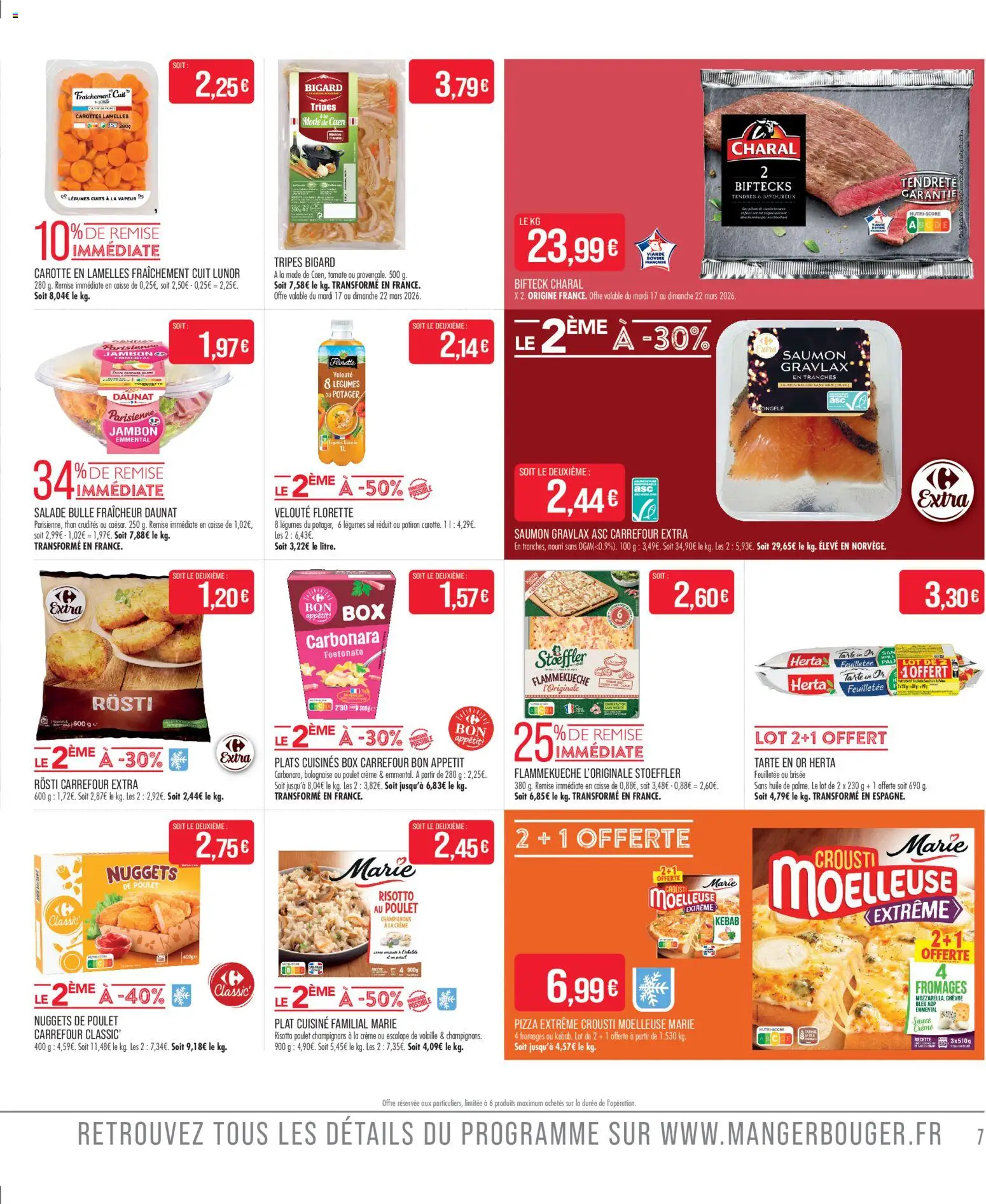 {H1} | Page: 9 | Produits: Sel, Pain, Saumon, Carotte