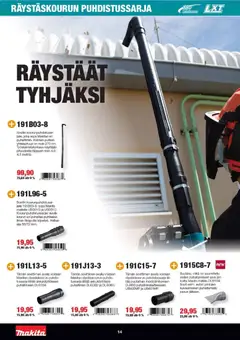 Makita-mainoslehti voimassa 07.04.2026 alkaen | Sivu: 14 | Tuotteet: Sovitin, Voi