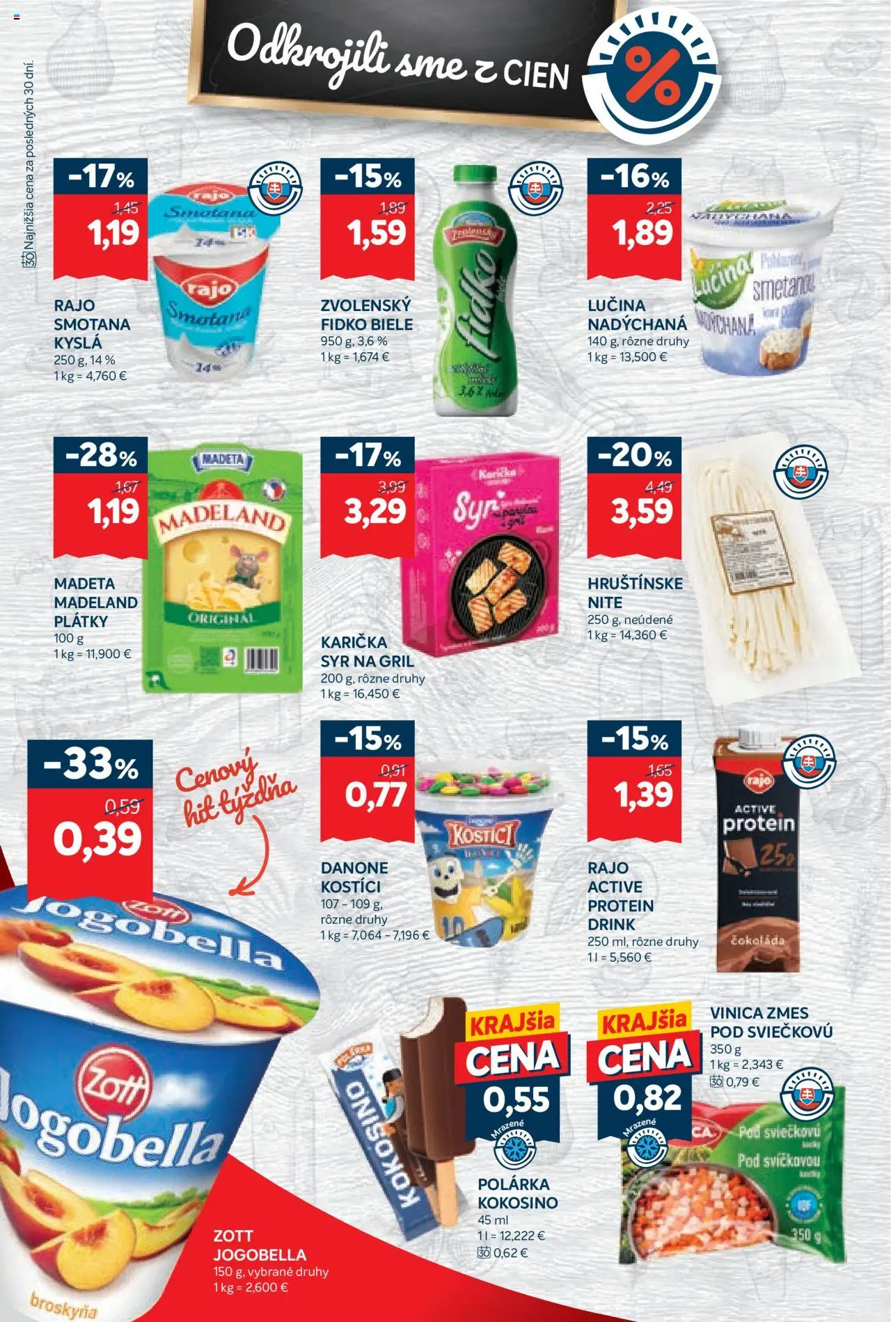 Kraj leták │ platný od 19.06.2025 | Strana: 4 | Produkty: Gril, Smotana, Protein, Čokoláda