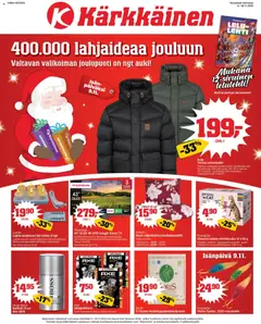 Kärkkäinen-mainoslehti voimassa 05.11.2025 alkaen