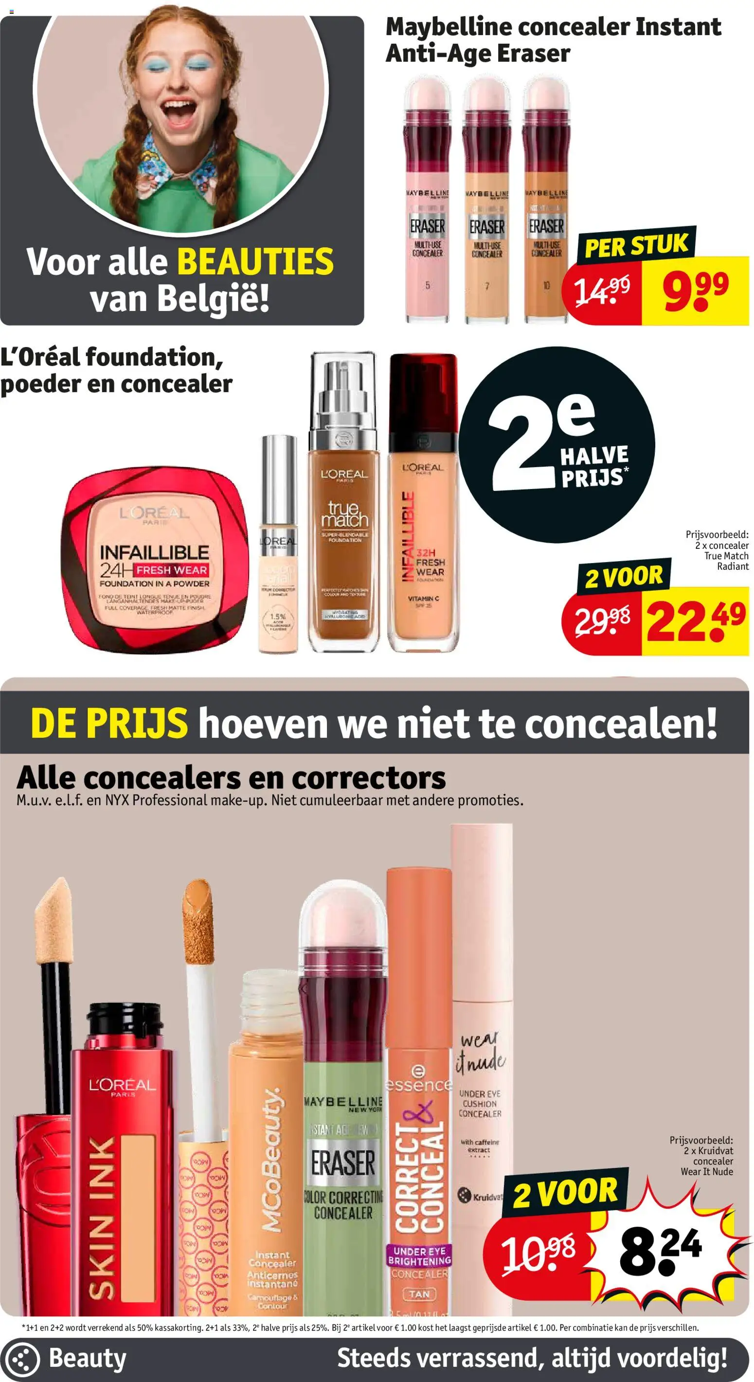 {H1} | Pagina: 14 | Producten: Concealer, Poeder, Foundation, Kan