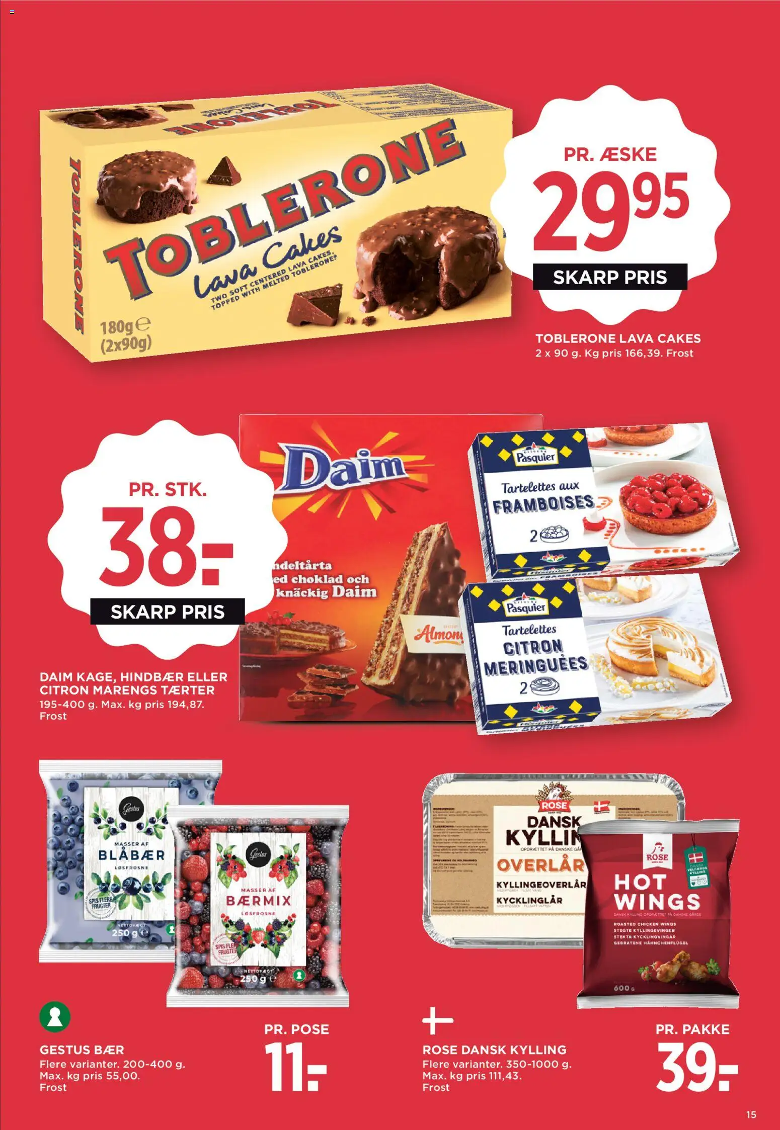 Meny tilbudsavis – gyldig fra 27.12.2025 | Side: 19 | Produkter: Blåbær, Hindbær