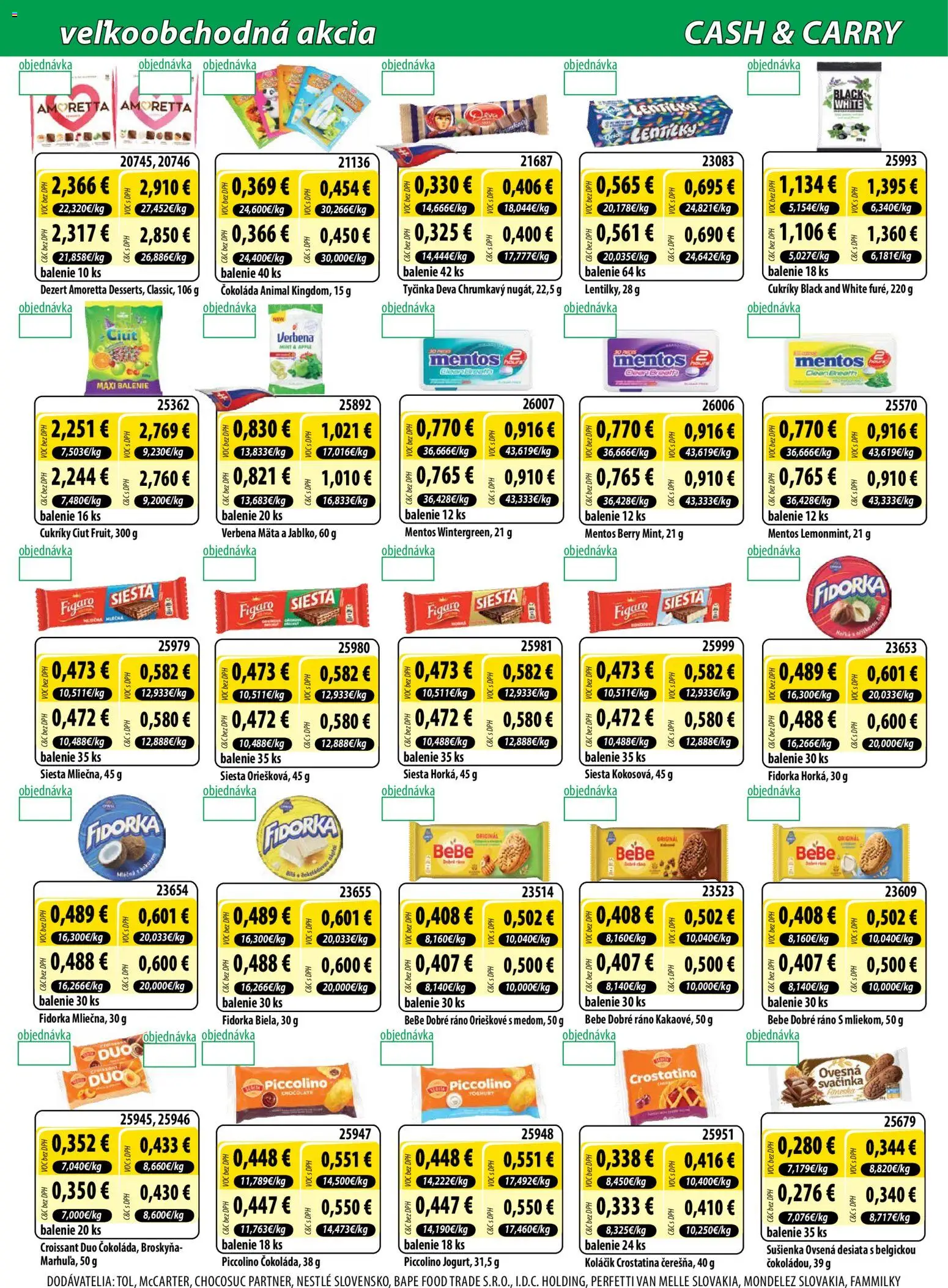 Nové Milk Agro akcie – leták je platný od 18.03.2026 | Strana: 4 | Produkty: BeBe Dobré ráno, Croissant, Čokoláda, Cukríky