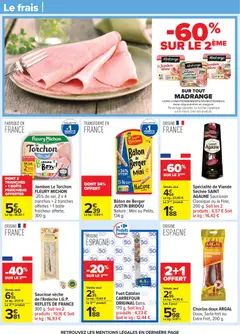 Carrefour - Prévisualisation de Carrefour catalogue semaine 14 valide à partir de 31.03.2026 | Page: 26 | Produits: Sel, Jambon, Saucisse, Porc