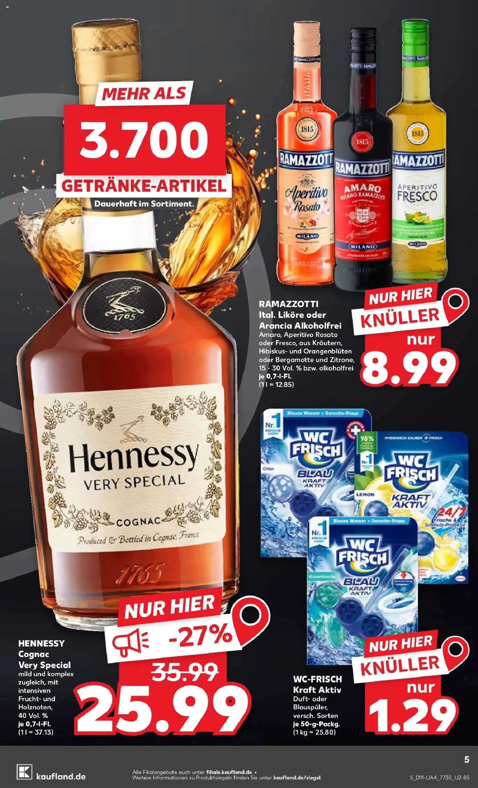 Kaufland Prospekt Bad Kissingen	 – gültig ab 09.03.2026 | Seite: 17 | Produkte: Duft, Ramazzotti