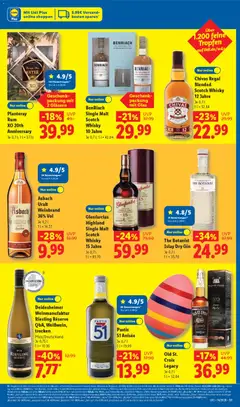 Náhled letáku Lidl Německo leták od 30.03.2026 | Strana: 27 | Produkty: Chivas, Chivas Regal, Riesling, Dry gin