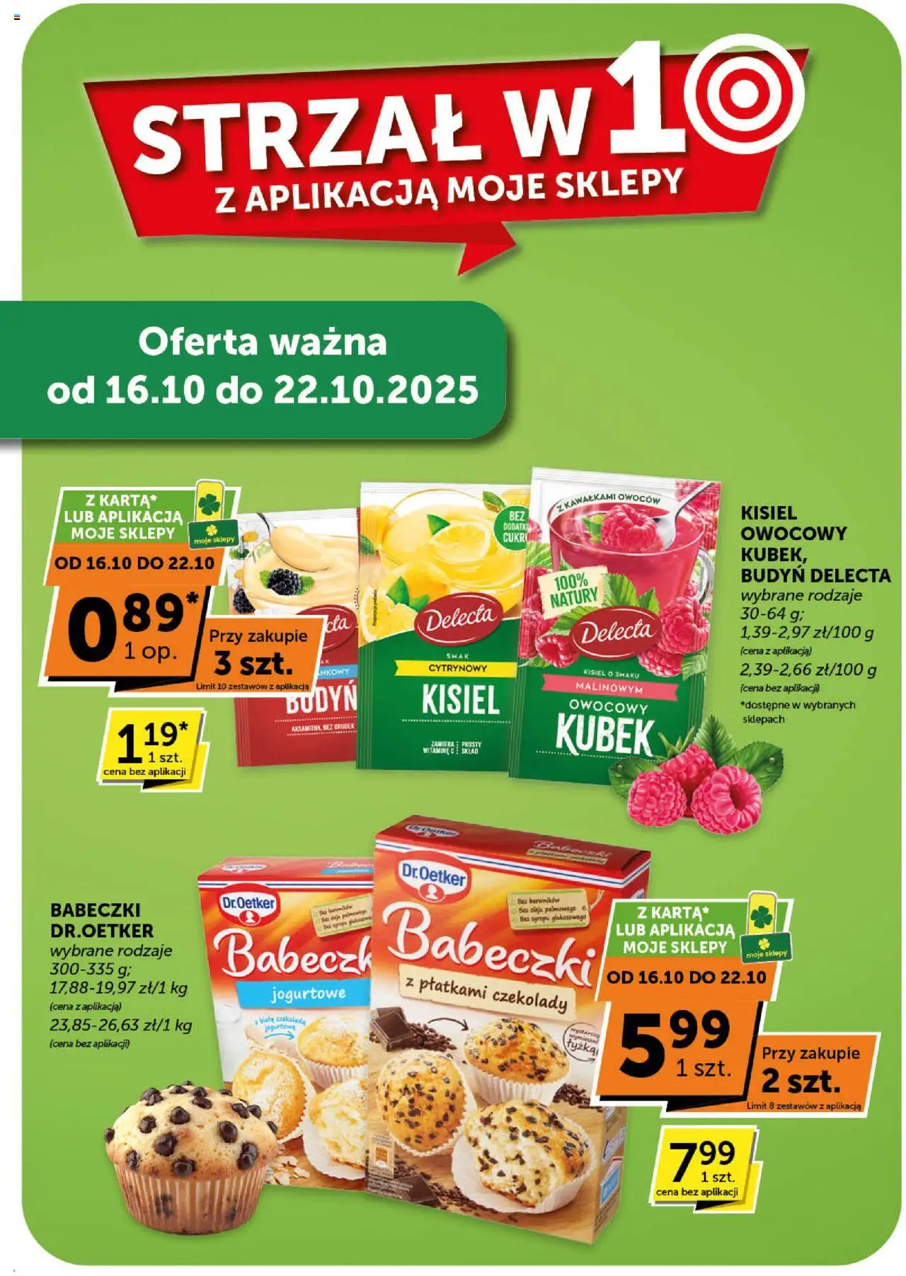 Euro Sklep Gazetka od 16.10.2025 | Strona: 18 | Produkty: Czekolady, Babeczki