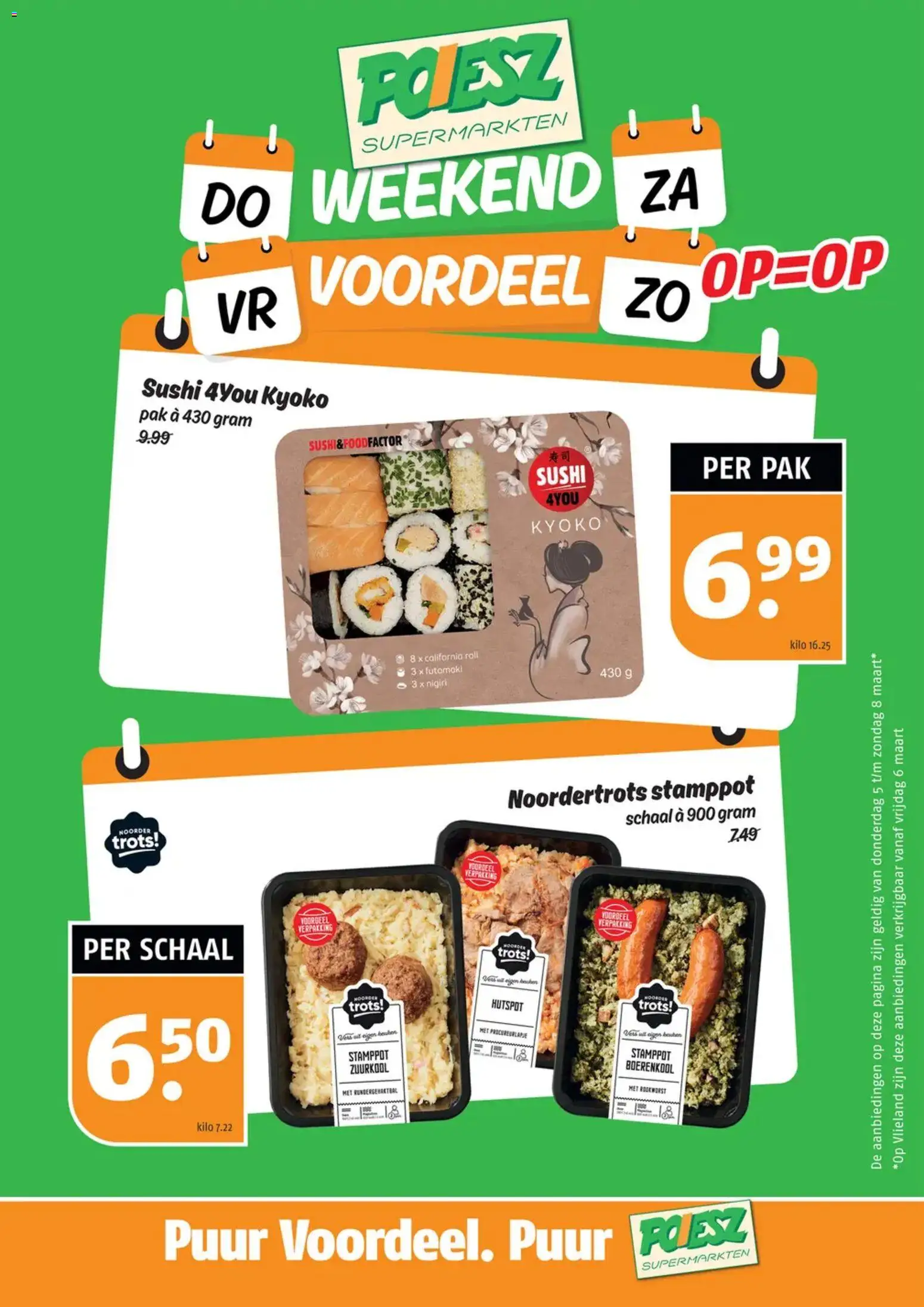 {H1} | Pagina: 4 | Producten: Boerenkool, Schaal, Sushi, Kokusz