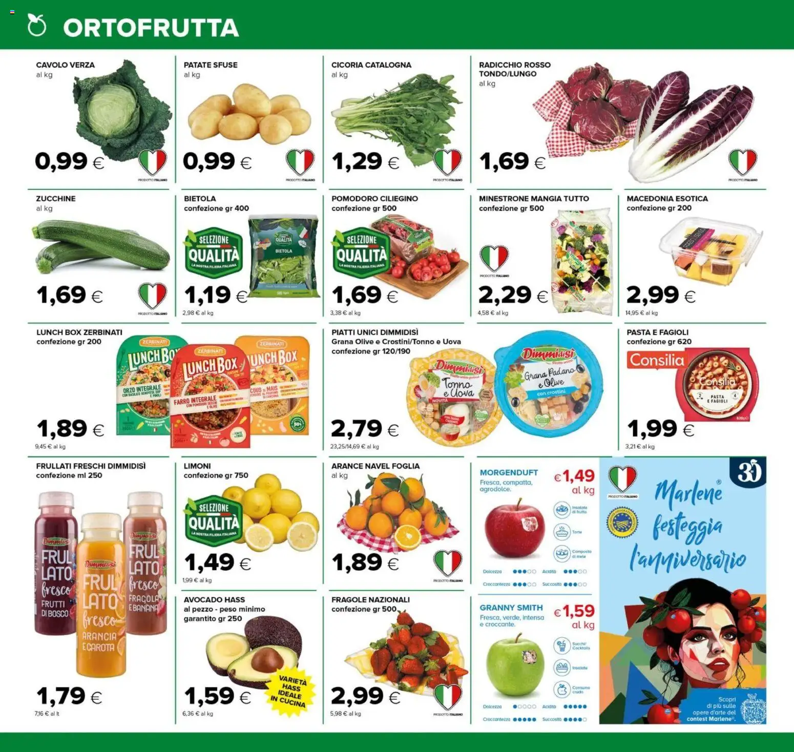 Volantino Tigre del 12.03.2026 | Pagina: 6 | Prodotti: Fragole, Fagioli, Arancia, Zucchine