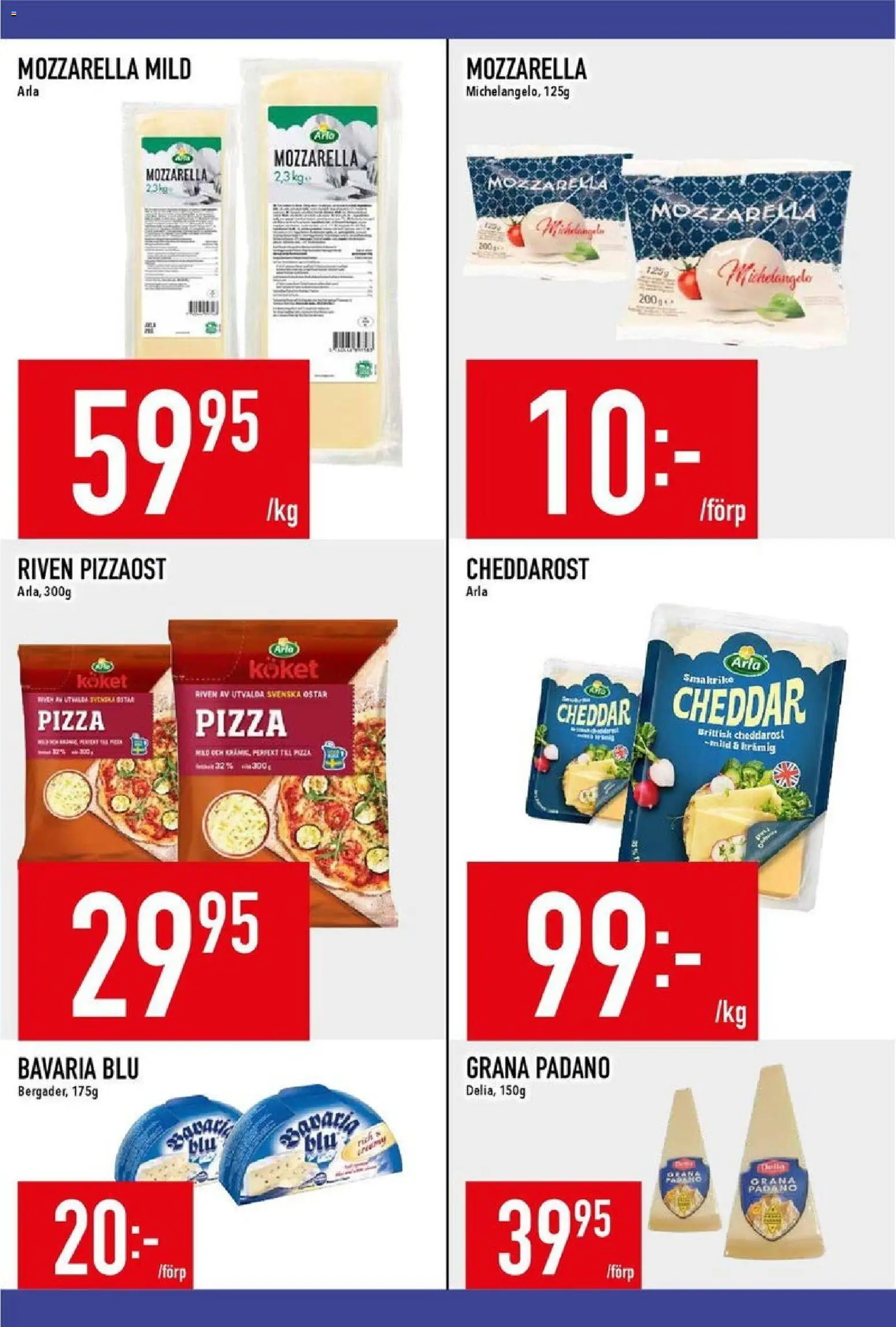 Matdax reklamblad aktuell från 12.01.2026 | Sida: 11 | Produkter: Cheddar, Pizza