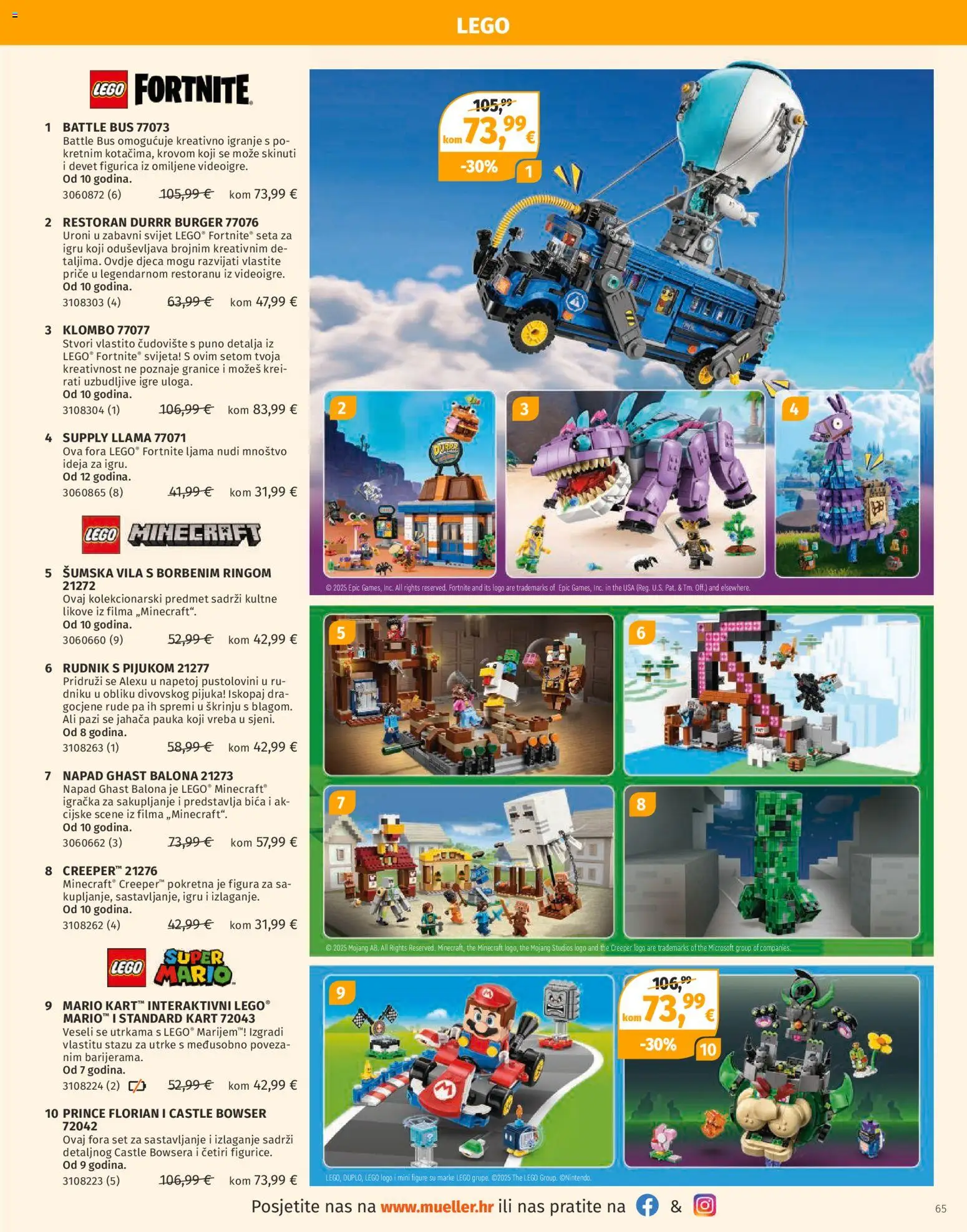 Müller katalog | vrijedi od 01.12.2025 | Stranica: 65 | Proizvodi: Lego