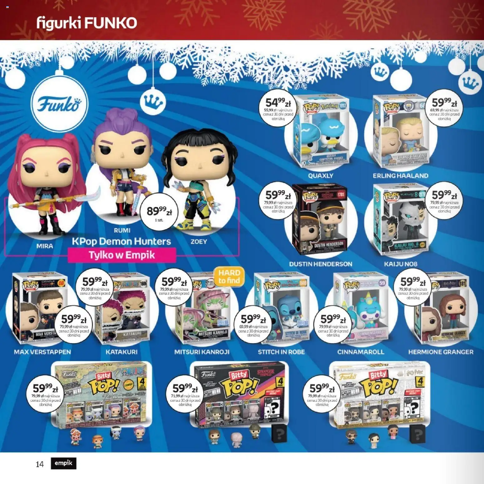 Empik promocje - Xmas Zabawki2 od 10.12.2025 | Strona: 14 | Produkty: Top, Figurki