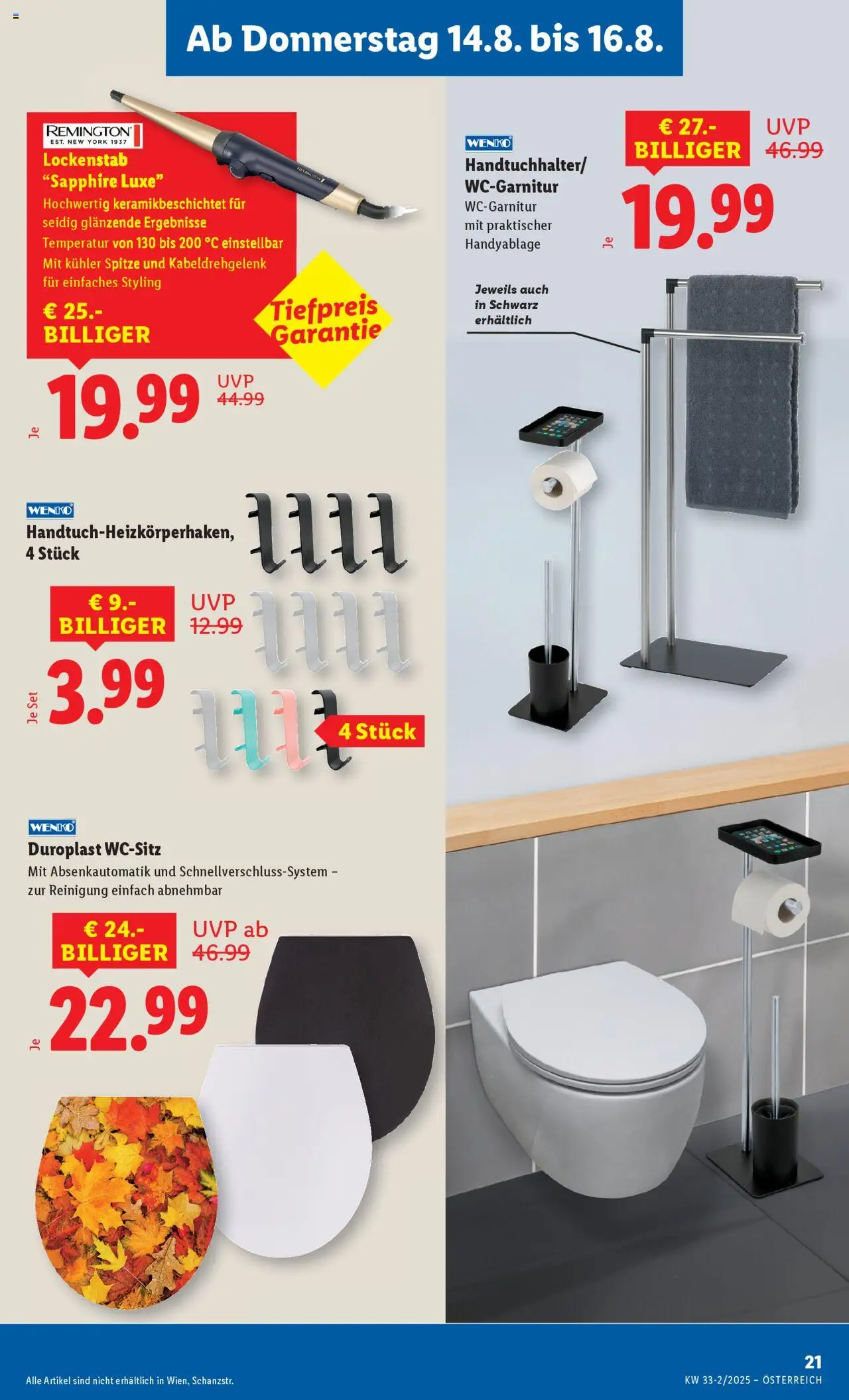 Lidl Flugblatt gültig ab 14.08.2025 | Seite: 23 | Produkte: Lockenstab