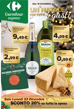 Anteprima del volantino Carrefour Express catalogo valido a partire dal 18.12.2025