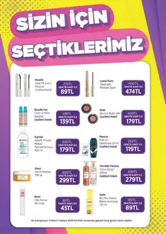 01.04.2026 tarihinden itibaren geçerli olan Gratis kataloğu önizlemesi | Sayfa: 8