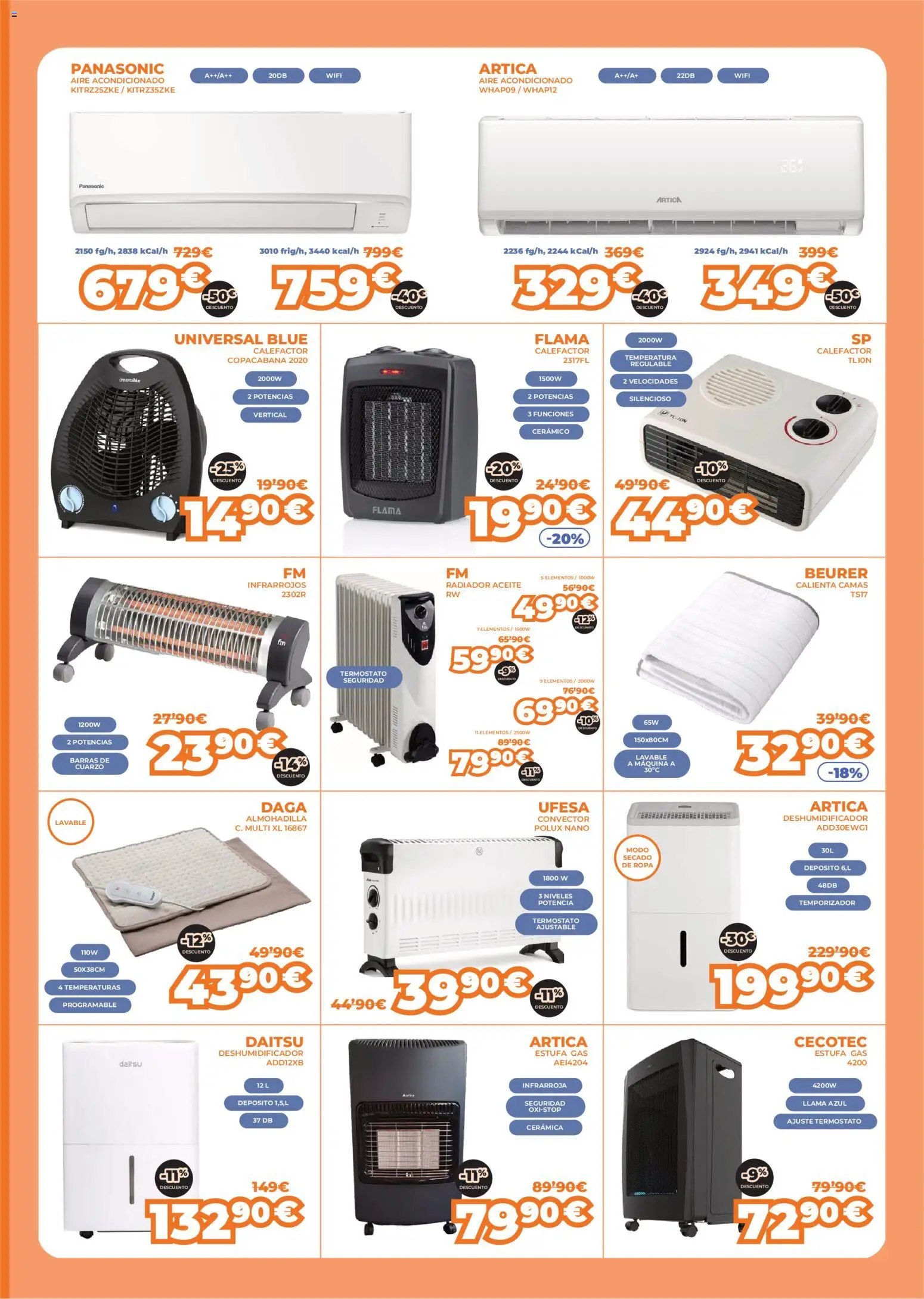 Pascual Martí folleto │ válido desde el 01.11.2025 | Página: 5 | Productos: Aceite, Ropa, Aire acondicionado, Radiador