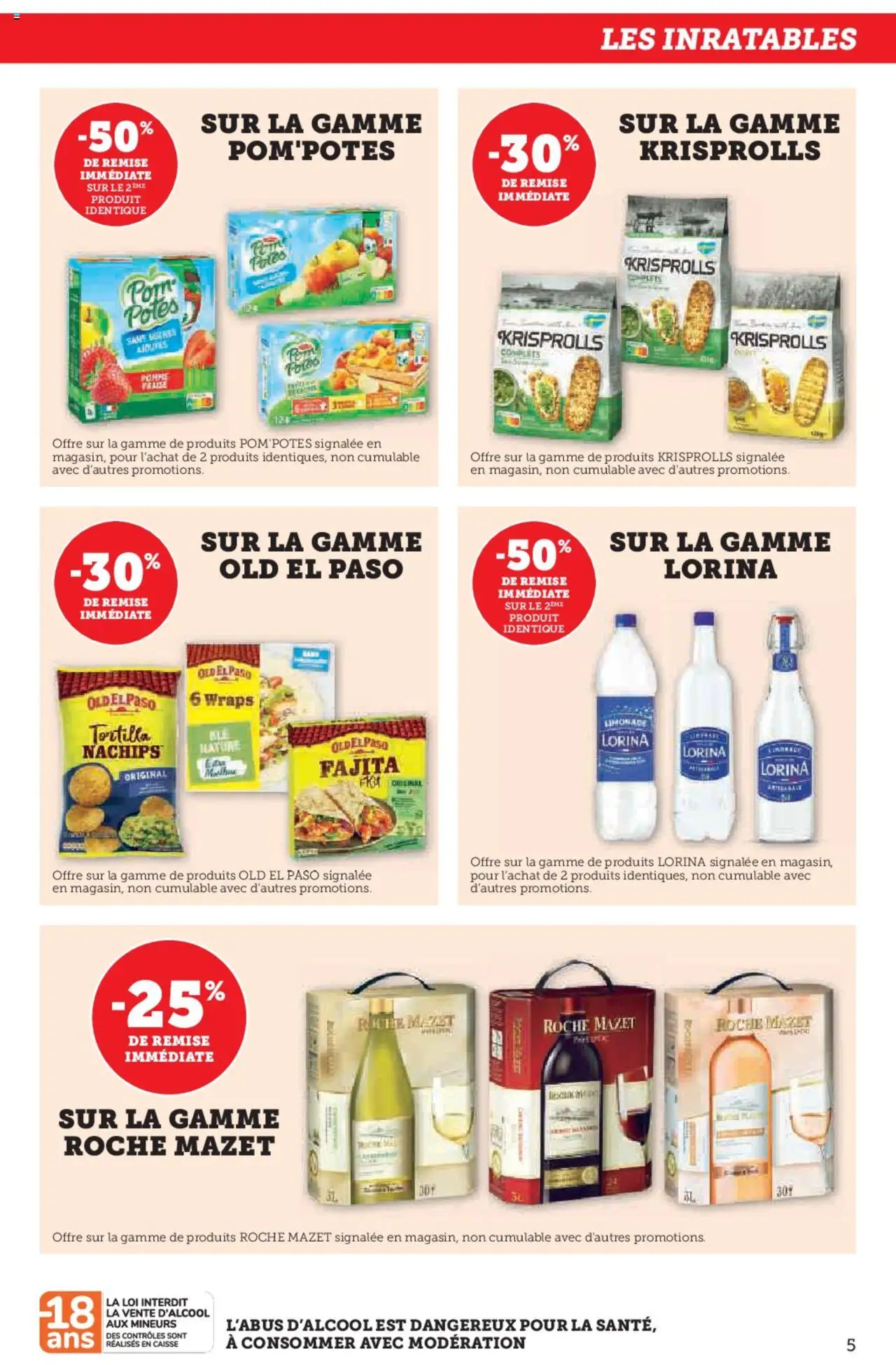  | Page: 5 | Produits: Fraise, Pom'potes, Limonade