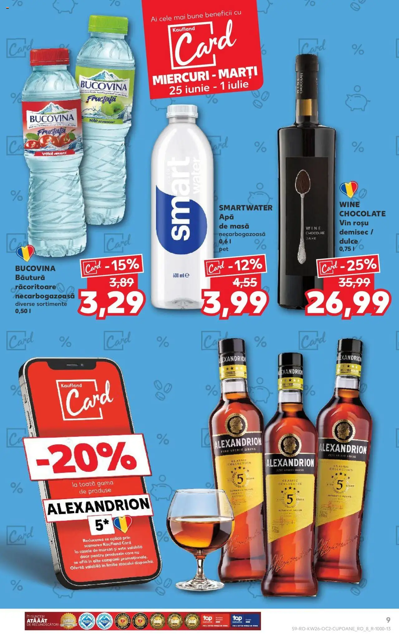 Catalog Kaufland - Bucureşti – valabil de la 25.06.2025 | Pagină: 9 | Produse: Masă, Vin