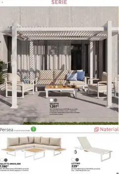 Anteprima del volantino Catalogo Giardino 2025 Leroy Merlin valido a partire dal 02.06.2025 | Pagina: 25 | Prodotti: Divano angolare, Lettino, Alluminio, Divano