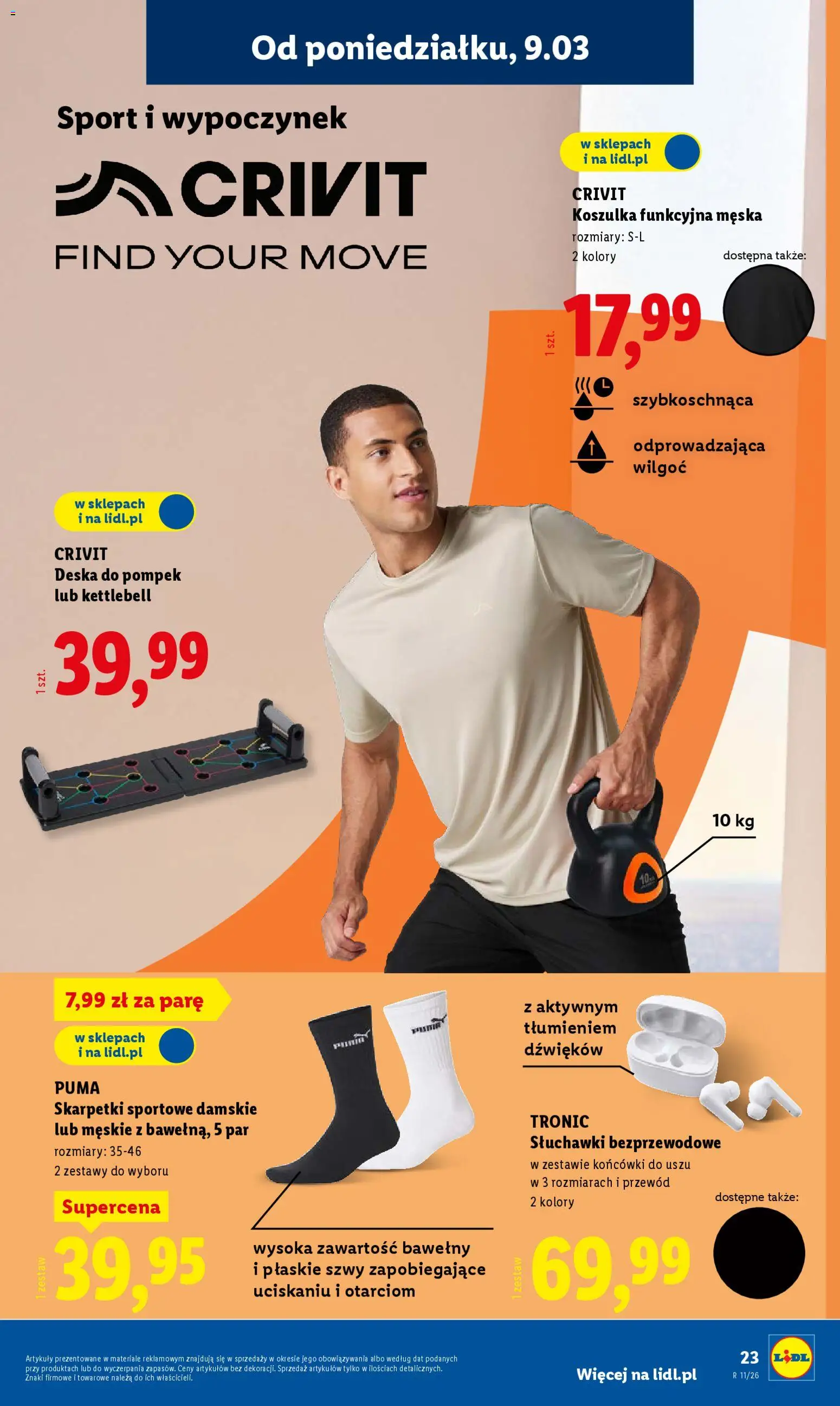 Lidl Polsko katalog od 09.03.2026 | Strana: 27 | Produkty: Kettlebell