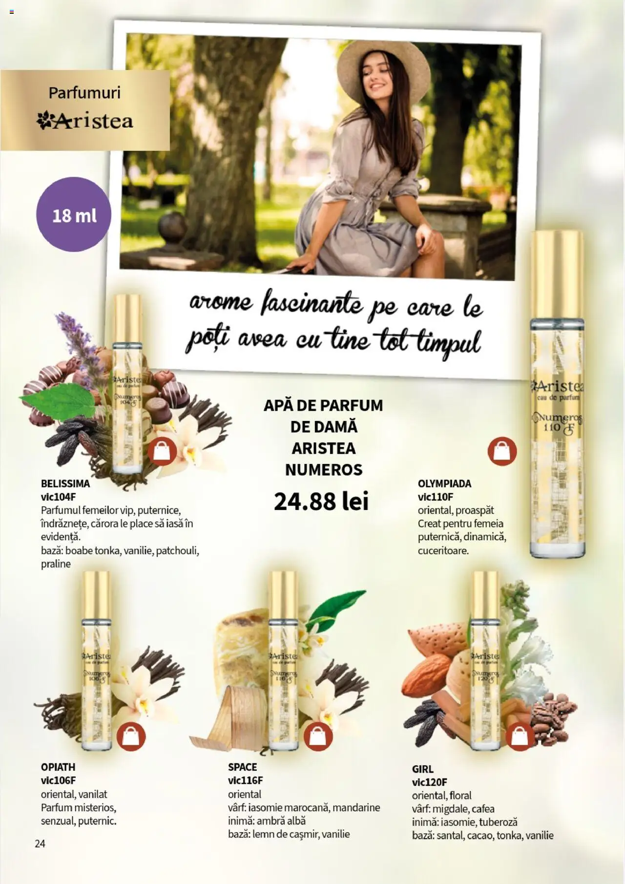 Catalog Lady’s – valabil de la 01.08.2025 | Pagină: 24 | Produse: Apă de parfum, Parfum, Praline, Apă