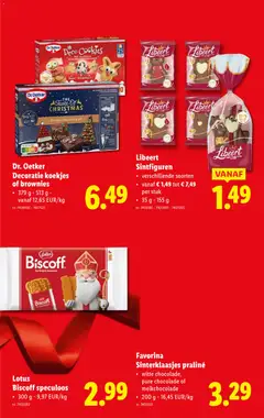 Dr. Oetker Decoratie koekjes of brownies, Decoratie koekjes of brownies, 379 g - 513 g - Voorbeeld van een folder van Lidl, geldig van 19.11.2025 | Pagina: 34