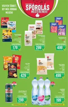 COOP - Abc & szuper / Alföld Pro-Coop Zrt. - amely érvényes a következő dátumtól: 02.01.2026 | Oldal: 3 | Termékek: Chips, Puffasztott rizsszelet, Sör, Eper