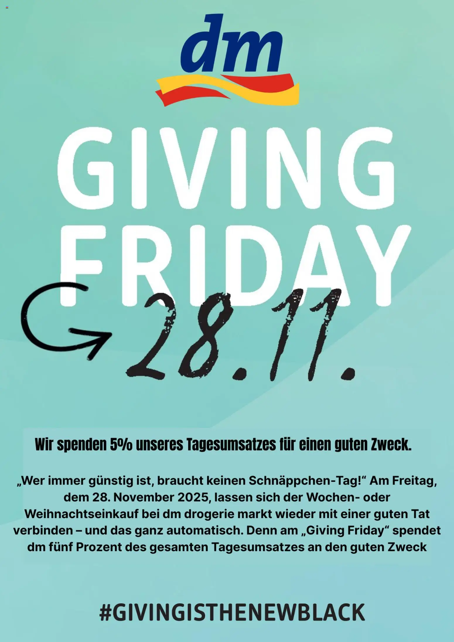dm drogerie markt - Giving Friday gültig ab 28.11.2025 | Seite: 1